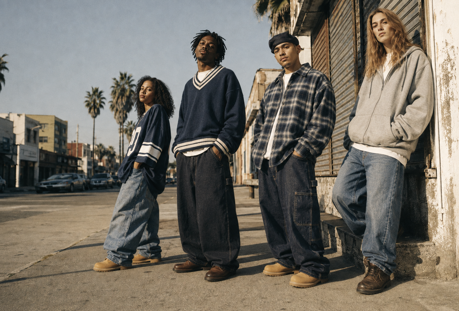 Common People streetwear look